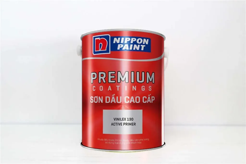 Sơn Nippon Vinilex 130 Active Primer chuyên dụng cho bề mặt sắt thép khó bám dính