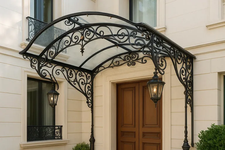 Sự kết hợp hài hòa giữa sắt, kính và ánh sáng tự nhiên