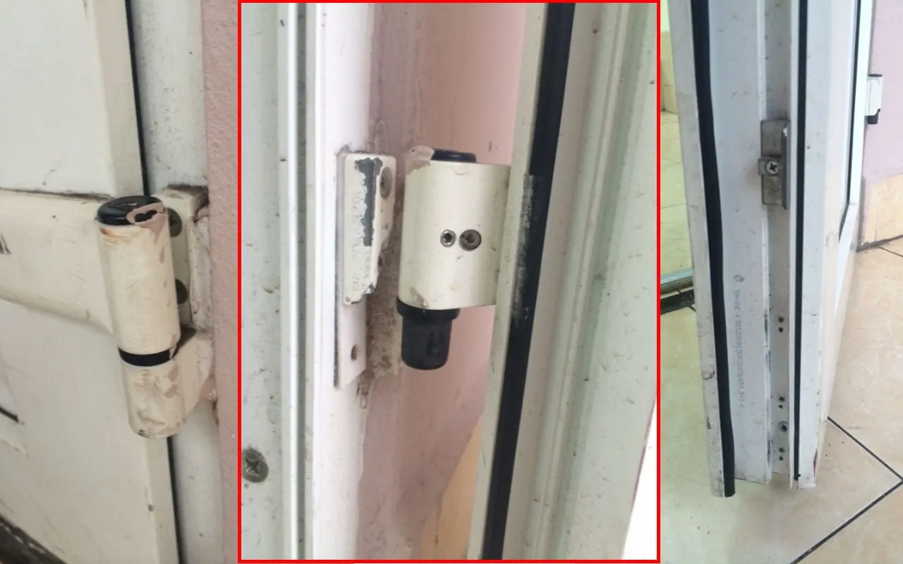 Cửa nhựa bị hỏng