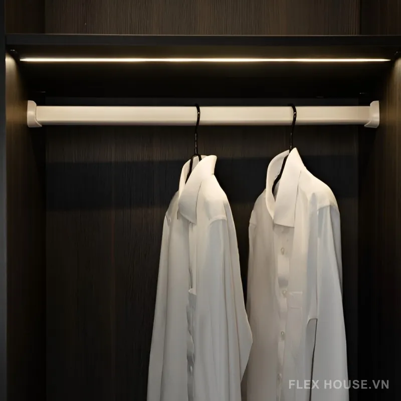 Suốt treo quần áo cố định sang trọng Taura 10B31