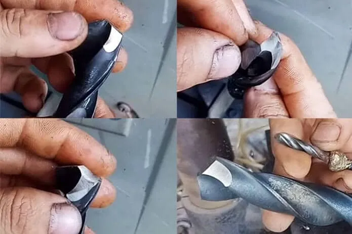 minh hoa nguyên nhân mũi khoan sắt bị mài mòn