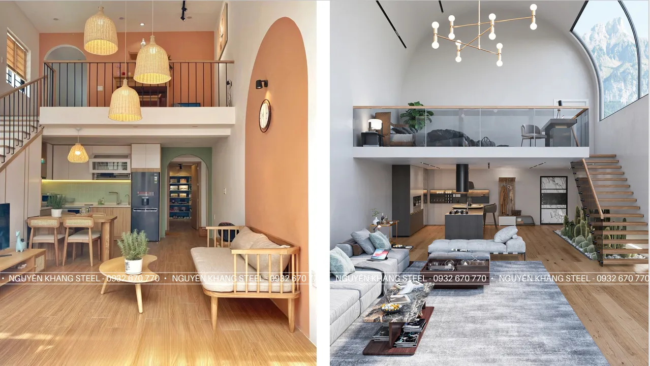 Tấm Cemboard làm gác lửng