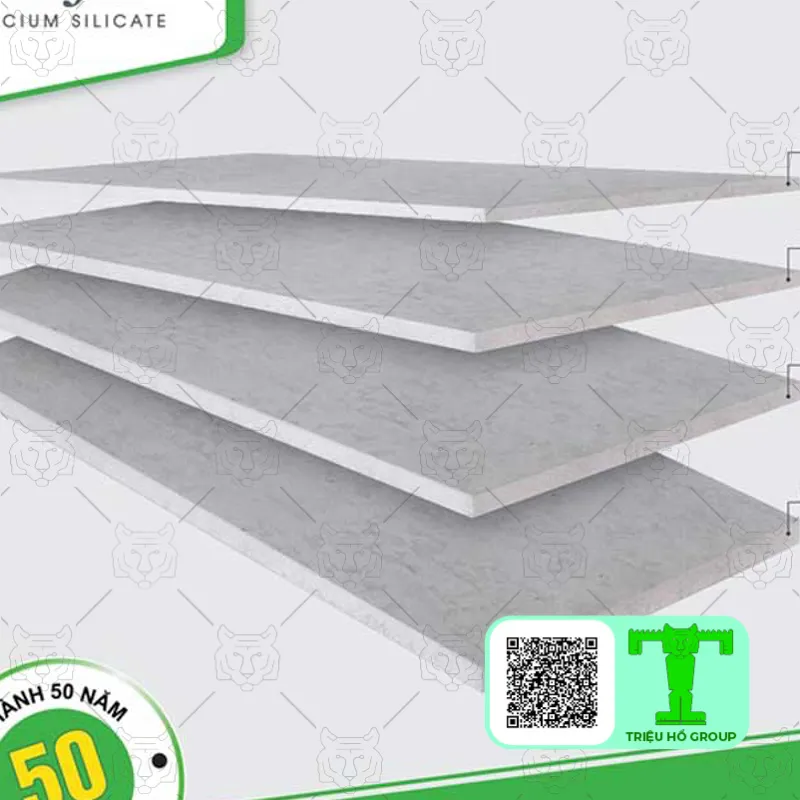 Tấm bê tông nhẹ Vĩnh Tường dạng tấm, các thành phần cấu tạo nên đều có nguồn gốc từ tự nhiên