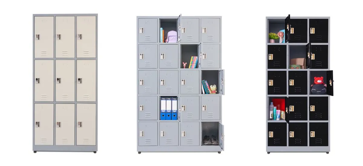 Tủ locker sắt thích hợp cho nhiều giải pháp lưu trữ