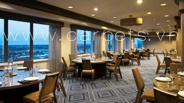 Thảm phòng ngủ khách sạn mang lại sự ấm cúng và sang trọng