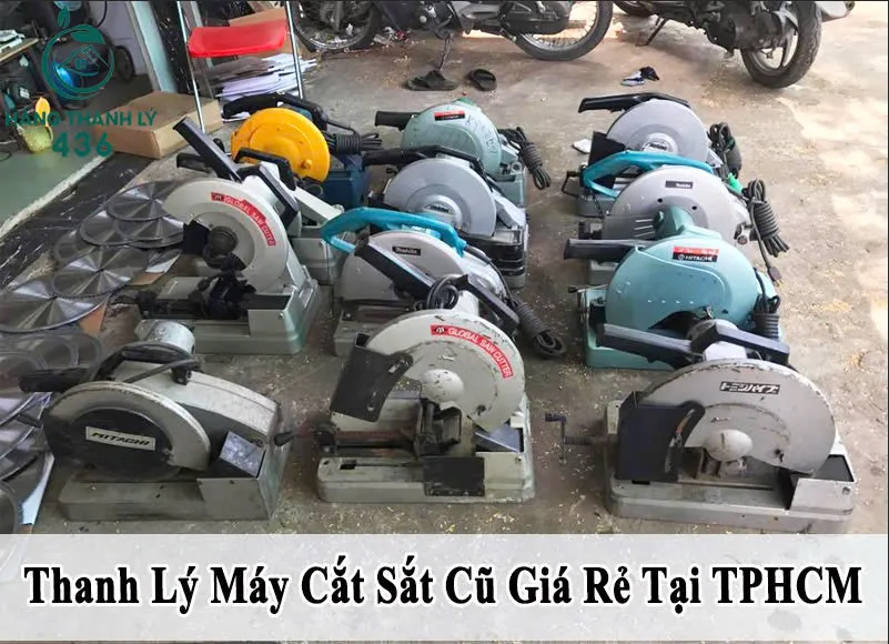 Máy cắt sắt cũ tại TPHCM