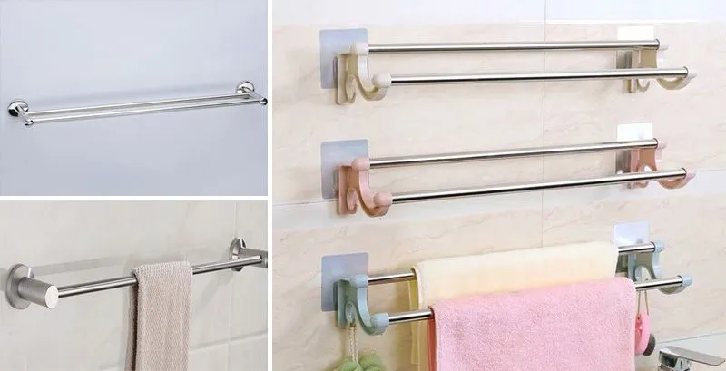 Thanh treo đồ đôi inox 304