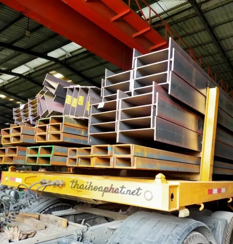 Sản phẩm thép hình I tại kho hàng Đại Phát Lộc sẵn sàng cung ứng