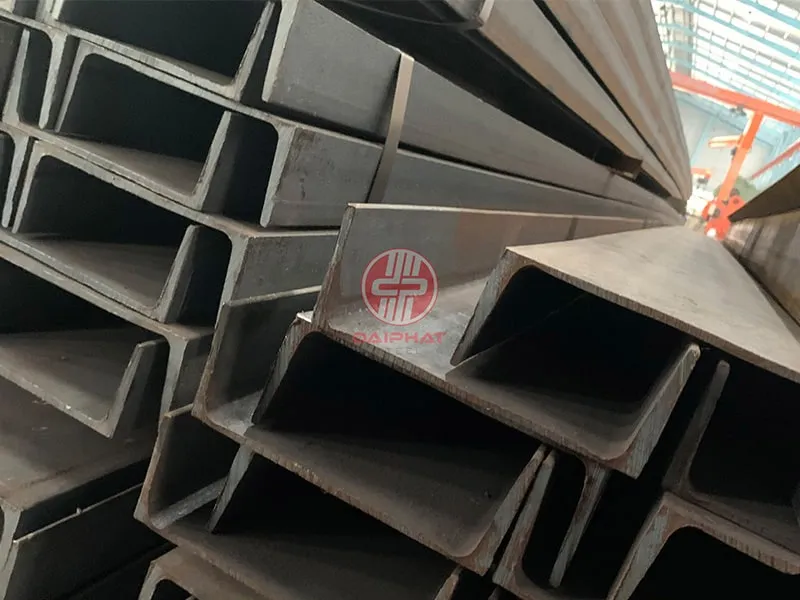 Sơ đồ thông số kỹ thuật và quy cách thép hình U