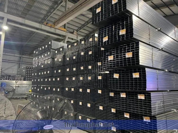 Thép hộp 50x100 mạ kẽm chất lượng cao tại kho Thép Đại Phát Lộc