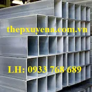 Thép hộp mạ kẽm nhập khẩu đa dạng kích thước