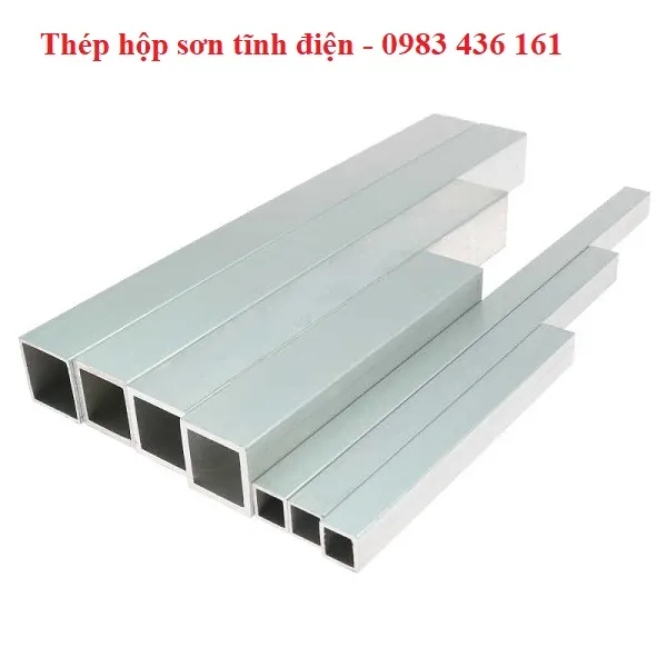 Ứng dụng sơn tĩnh điện giúp thép hộp có bảng màu phong phú và sang trọng