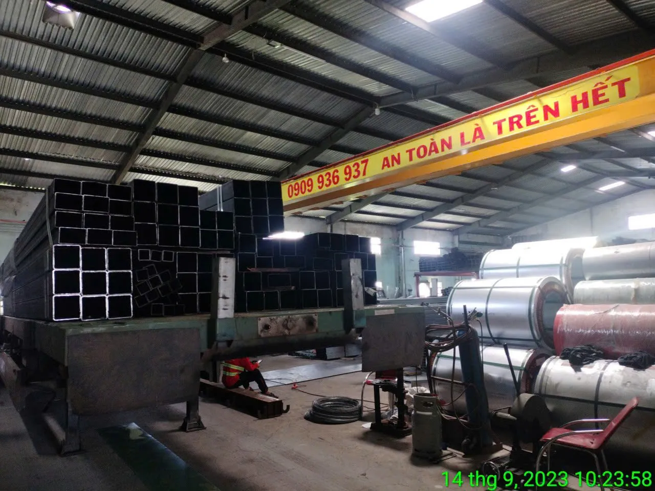 Thép hộp vuông đen tại Sáng Chinh STEEL