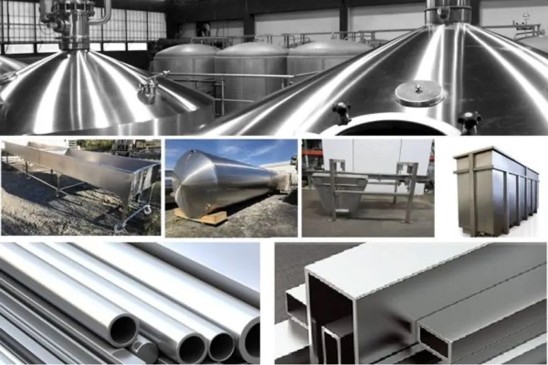 Bảng so sánh các loại thép không gỉ phổ biến