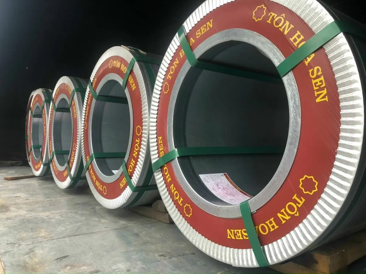Cuộn thép tấm mạ kẽm Hoa Sen