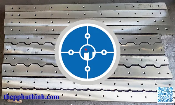 Thép SKD11 làm dao chấn tôn