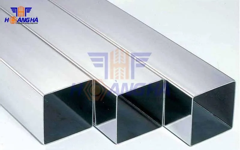 Minh họa sản phẩm từ thép trắng và inox