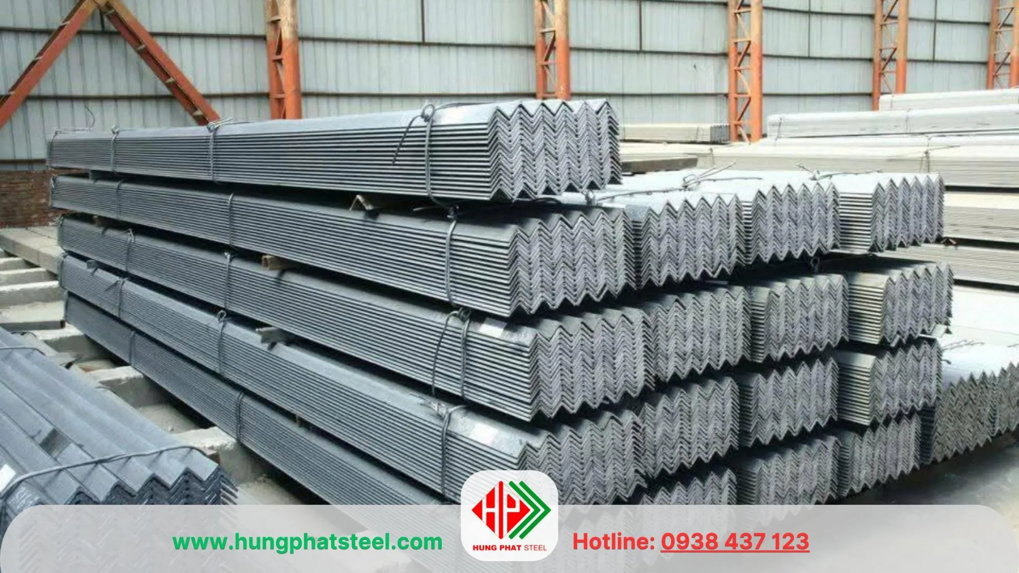 Sản phẩm thép hình mạ kẽm Hòa Phát chính hãng tại kho Đại Phát Lộc