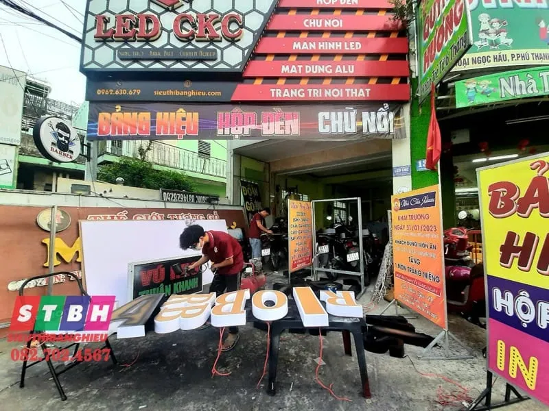 Xưởng sản xuất Siêu Thị Bảng Hiệu