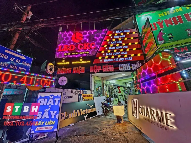 Xưởng sản xuất Siêu Thị Bảng Hiệu