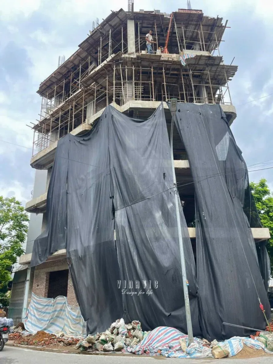 Bố trí thép vách thang máy