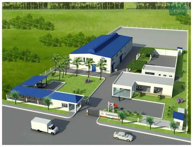 Mẫu nhà xưởng mái dốc hai mái phổ biến trong khu công nghiệp