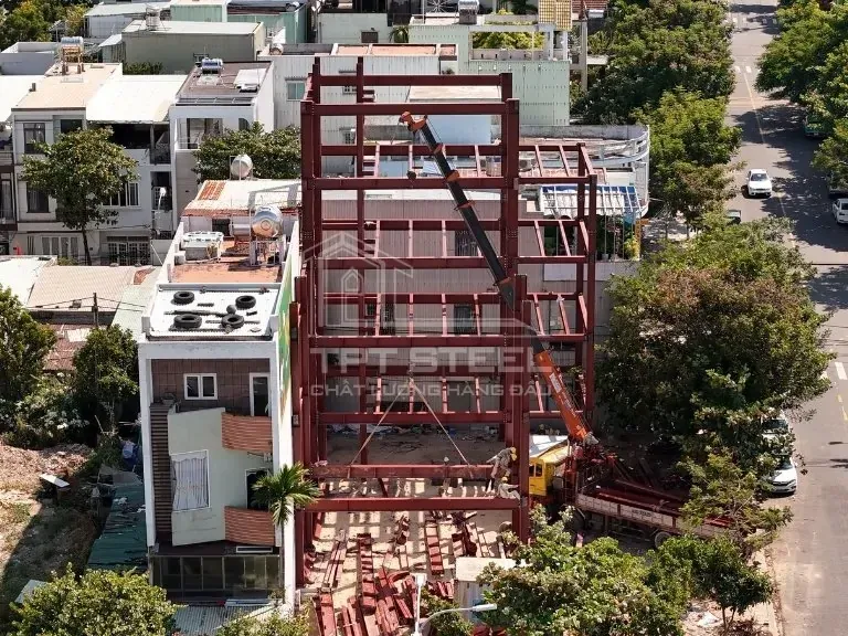 Thiết kế thi công nhà thép tiền chế Đà Nẵng