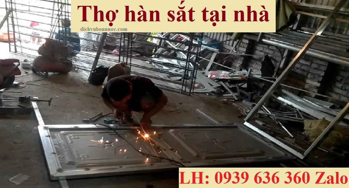 Quy trình hàn sắt tại nhà