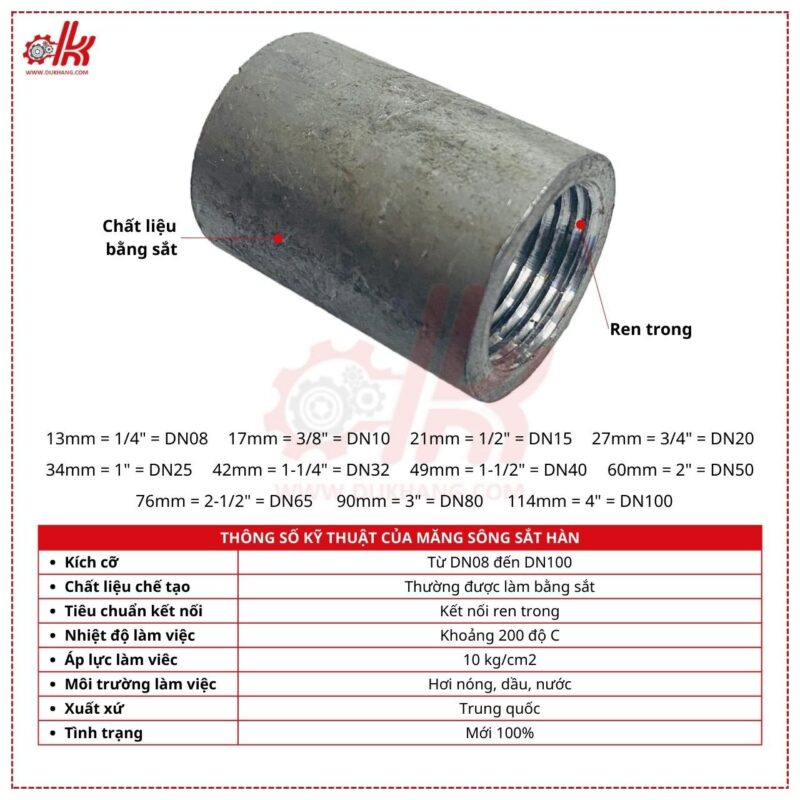 Măng Xông Nối Ống Thép: Hướng Dẫn Chi Tiết Từ Chuyên Gia