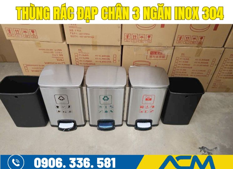 Thùng Rác Inox Đạp Chân: Giải Pháp Tối Ưu Cho Quản Lý Rác Thải Hiện Đại