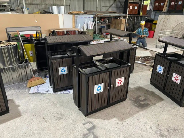 Ưu điểm của thùng rác inox 2 ngăn