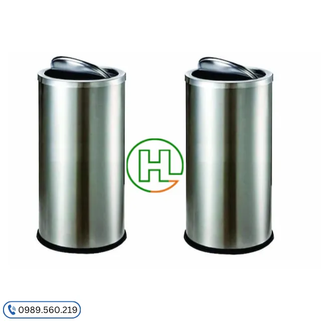 thung rac inox nap lat 5