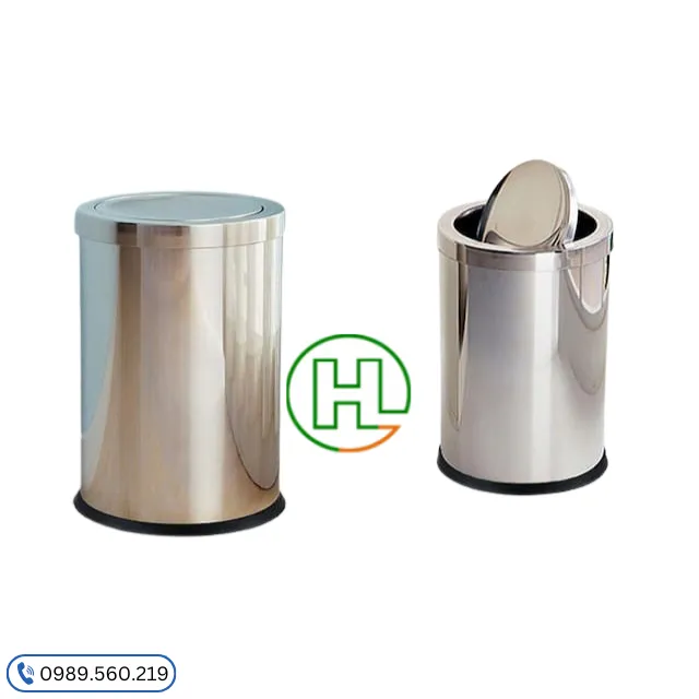 thung rac inox nap lat 6