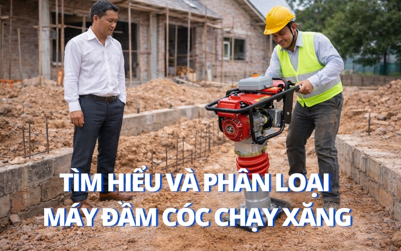 Máy Đầm Thước Bê Tông: Hướng Dẫn Chi Tiết Từ A-Z & Bảng Giá Cập Nhật