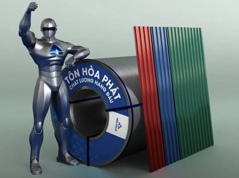 Tôn Hòa Phát chính hãng, chất lượng hàng đầu tại Việt Nam