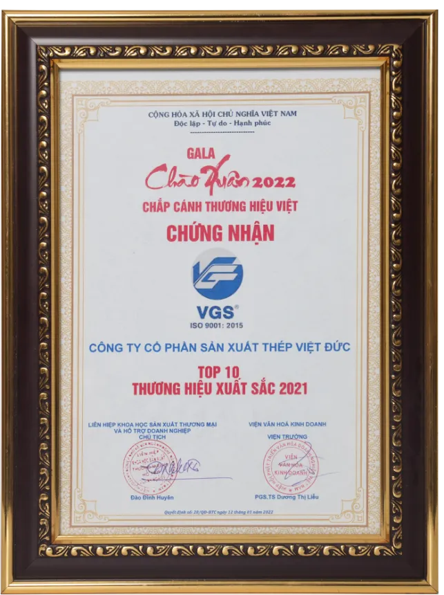 Top 10 thương hiệu xuất sắc