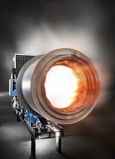 Đầu đốt công suất cao sử dụng đa nhiên liệu