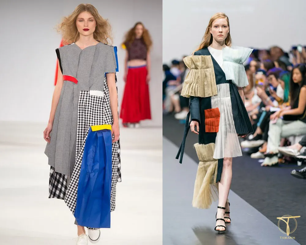 Giấy nhún cũng được sử dụng phổ biến để làm trang phục thời trang tái chế