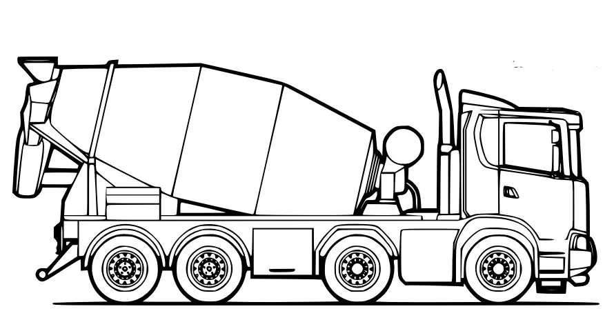 Sáng tạo cùng xe bê tông