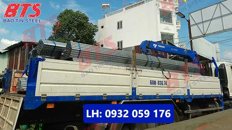 Trọng lượng ống tròn mạ kẽm Hoà Phát