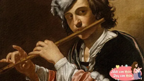 Hình ảnh minh họa người thổi sáo Mac Ruismean được tặng cây sáo ma thuật trong truyền thuyết.