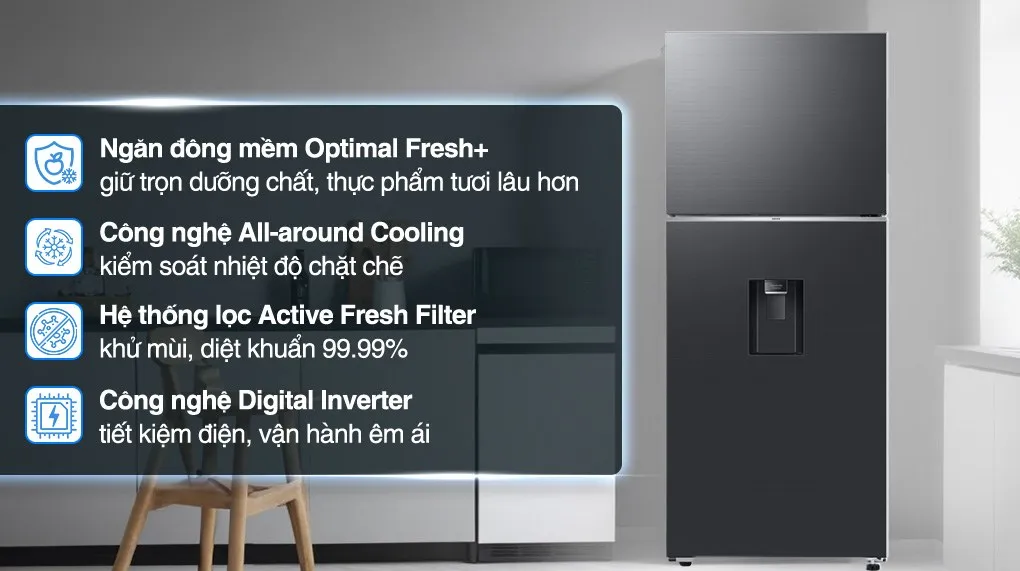 Mẫu tủ lạnh 2 cánh nào nhận được nhiều quan tâm nhất năm 2025