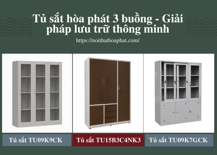 Tủ Sắt Quần Áo 3 Cánh: Lựa Chọn Lưu Trữ Thông Minh Cho Mọi Gia Đình