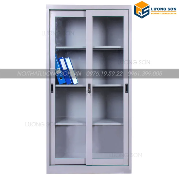 Tủ sắt tài liệu K2 cánh lùa TS12