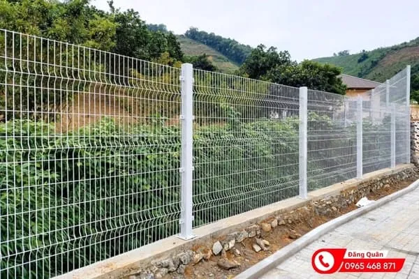 Ứng dụng của hàng rào lưới thép hàn mạ kẽm