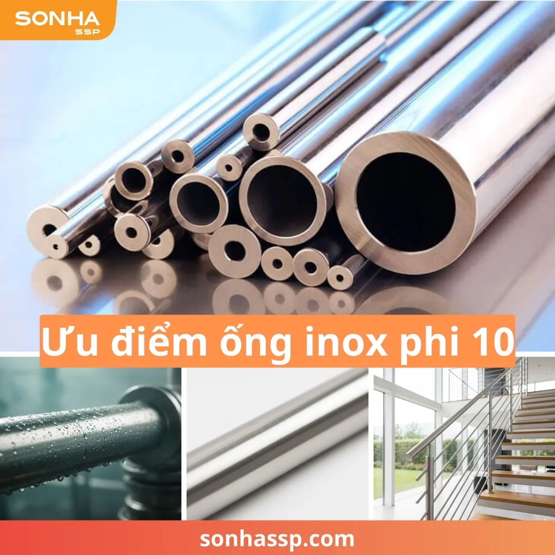 Ưu điểm vượt trội của ống inox Sơn Hà trong thực tế