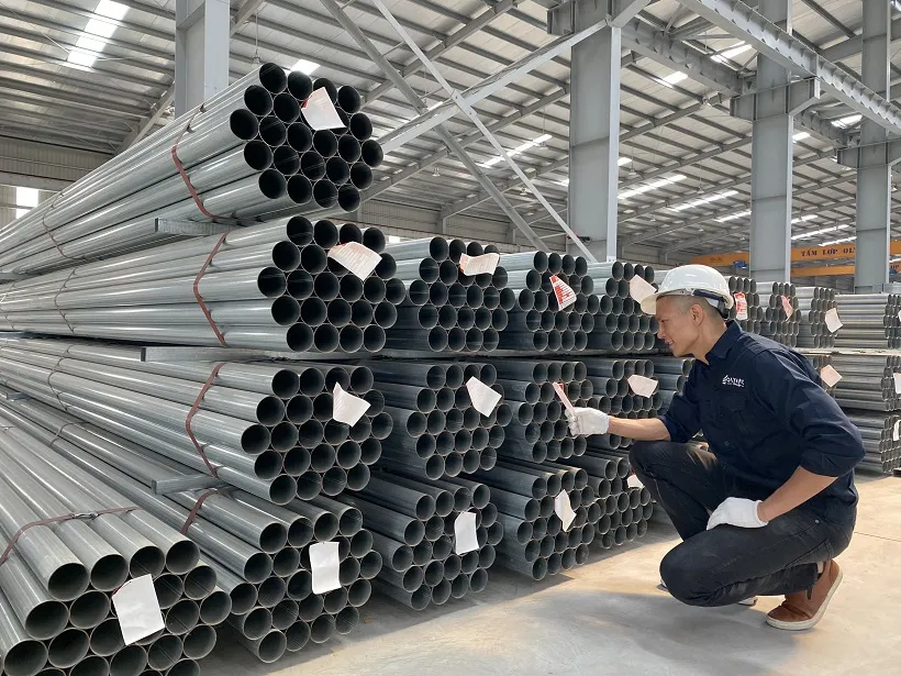 Ống thép mạ kẽm chất lượng cao ứng dụng trong xây dựng công nghiệp