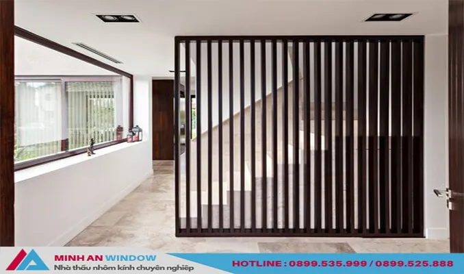 Mẫu Vách ngăn cầu thang bằng sắt hộp cao cấp chất lượng phổ biến nầm 2026