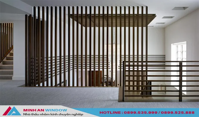 Mẫu Vách ngăn cầu thang bằng sắt hộp cao cấp chất lượng phổ biến nầm 2026