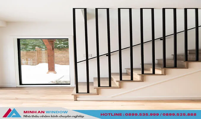 Mẫu Vách ngăn cho cầu thang bằng sắt cao cấp chất lượng nhất nầm 2026